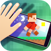 ikon Cube Pixel Man - Light Runner