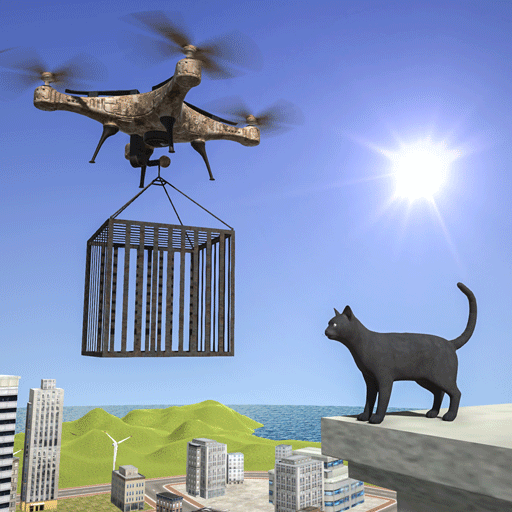 Sauvetage d'animaux en drone icon