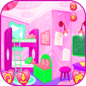 Home cleaning Girls Games icon