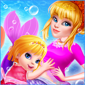 Mermaid Princess Pregnancy Check Up: Newborn Care icon