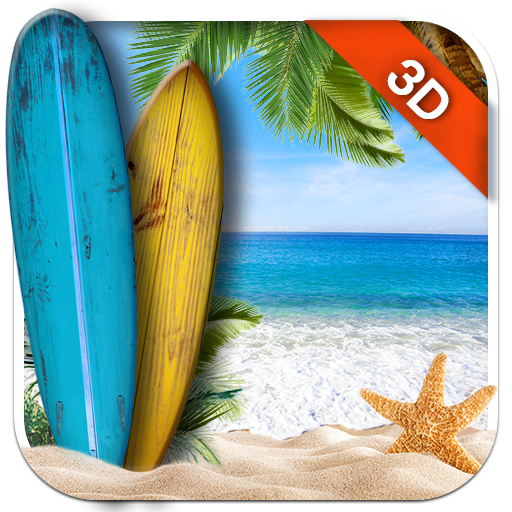 Summer Beach Live Wallpaper icon