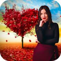 Love Tree Photo Frame on 9Apps