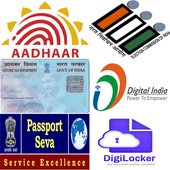 Adhara Card,Voter ID,PAN Card,Passport AllinOne icon