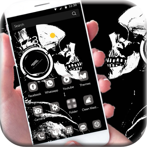 Mr Skeleton Theme skull icon