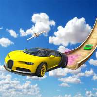 Superhero Crazy Car Stunt Mega Ramp Car GT Racing