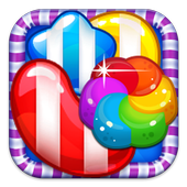 Jelly &amp; Candy Garden Mania icon