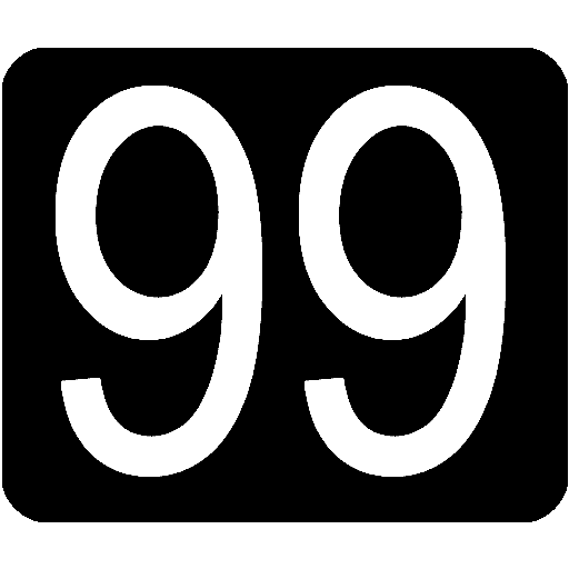 BN Pro White Text on Black icon