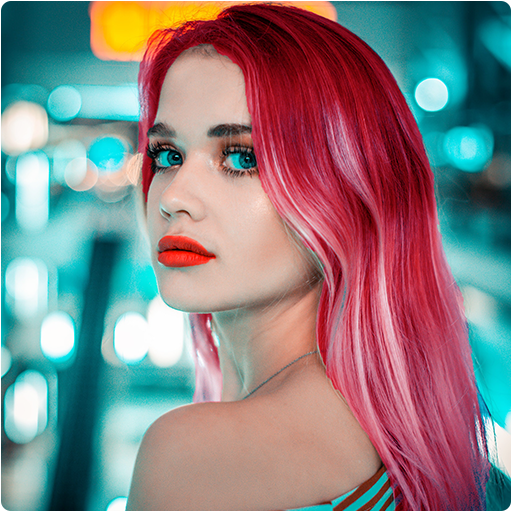 Recolor my Hair - Colorful Hair Color Changer icon