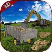 Potato Delivery Tractor