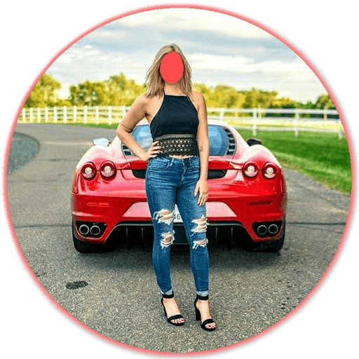 Car Selfie Editor أيقونة