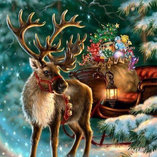 New Years Deer Lock Screen icon