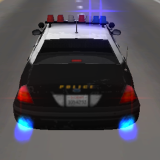 3Dを運転している警察の車 icon