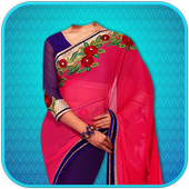 Women Fancy Saree Photo Editor icon