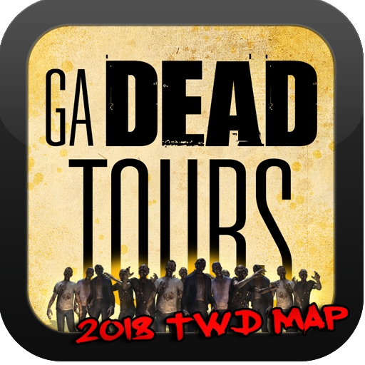 GA DEAD TOURS - TWD LOCATIONS MAP icon