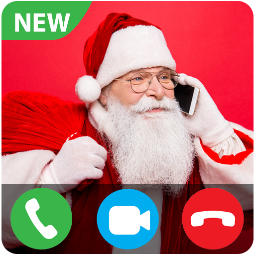 Appel vidéo du père Noël (Prank) icon