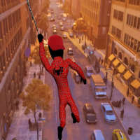 Spider Stickman Rope Hero City