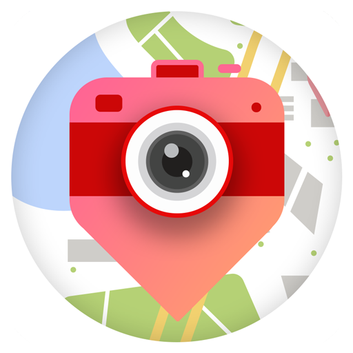 PhotoMap GPS Location on Photo icon