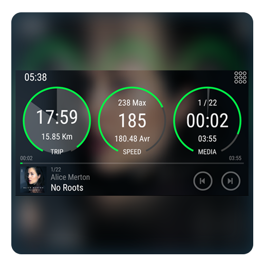 3 Circles - theme for CarWebGuru Launcher icon