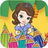 Princess Cartoons Coloring - Education, Learning