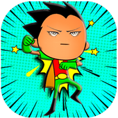 GO Coloring Teen titan icon