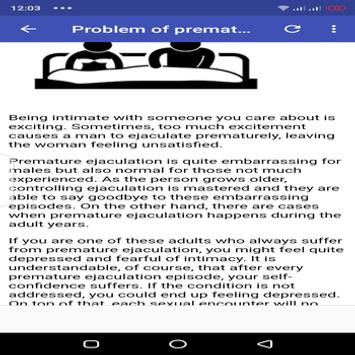 Ejaculation solution app screenshot 3