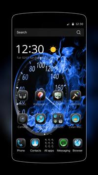 Neon Car Speedometer Theme screenshot 1