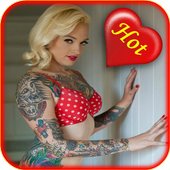 Sexy Tattoo Girls Wallpapers 2017 icon