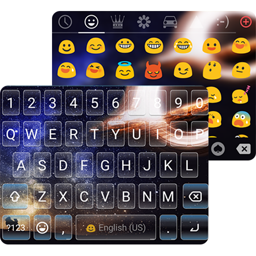 Galaxy King Gif keyboard theme icon
