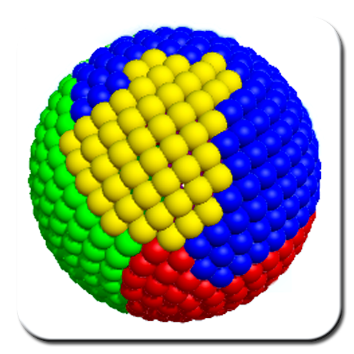 Paint balls: twist 3D icon