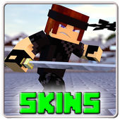 Ninja Skins for Minecraft PE icon