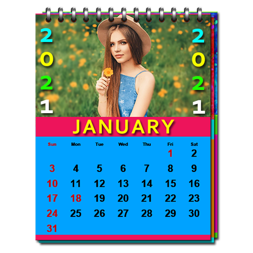 2021 Calendar Photo Frames icon