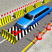 Limousine Luxury Car Parking Drive Simulator icon
