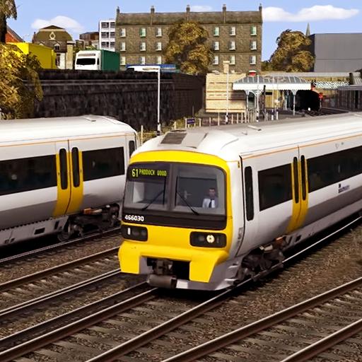 Real Train Simulator 3D 2020:Train Driving Games icon