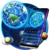 Tema Keyboard Earth 3D on 9Apps