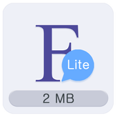 Small Lite for Facebook   Messenger icon