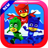Pj Robot Masks Heroes Run icon