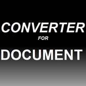 CONVERTER FOR DOCUMENTS