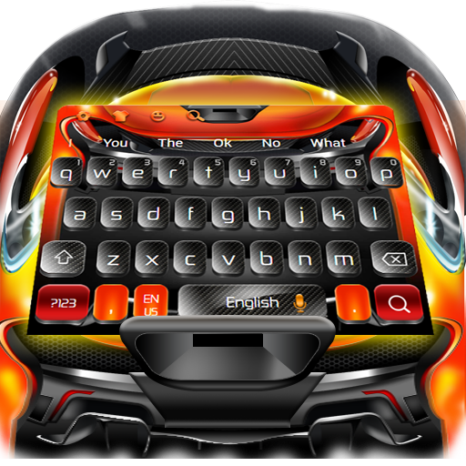 Cool Sports Car Keyboard icon