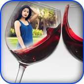 Wine Bottle Photo Frames on 9Apps