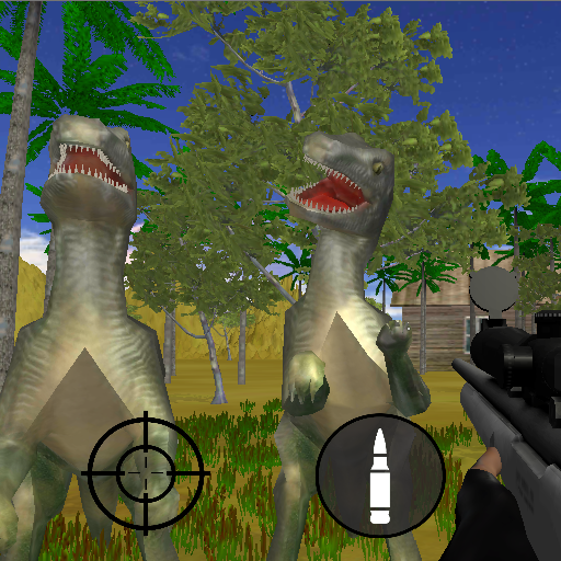Deadly Dino hunter Sniper 3d-Dinosaur Shooting icon