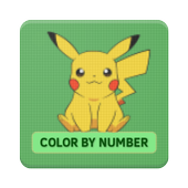 Color by Number Pokémon Pixel Art Sandbox icon
