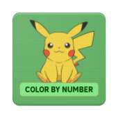 Color by Number Pokémon Pixel Art Sandbox