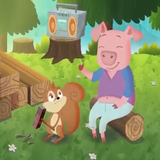 Musica de niños - Los tres cerditos icon