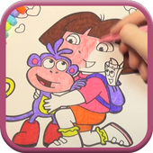 How To Draw Dora icon