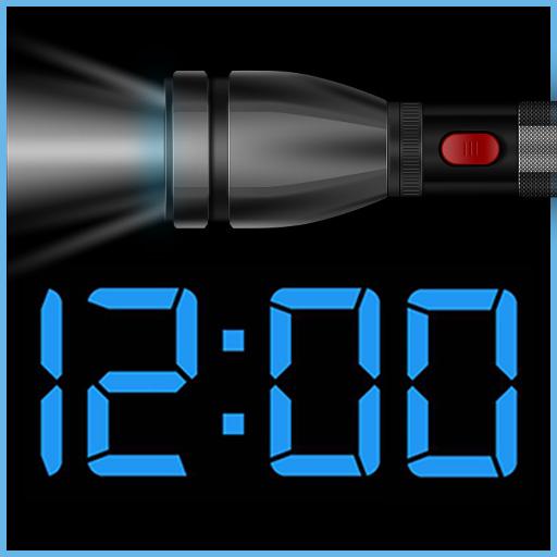 Night Clock plus Flashlight icon