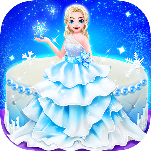 Toko makanan penutup kue es icon