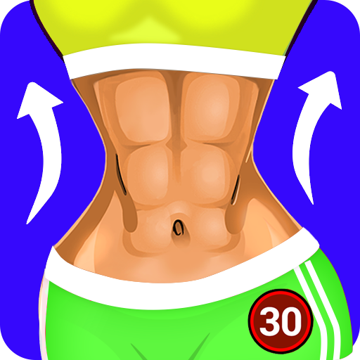 Abs With Hitt Workout, 30 Days, Shape Your Body. icon