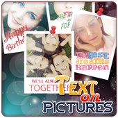 Text on Pictures icon