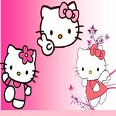 Cute Pink Kitty Cat Keyboard icon