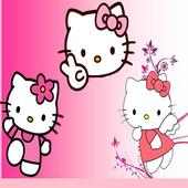 Cute Pink Kitty Cat Keyboard